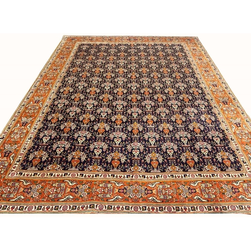 72 - FINE PERSIAN ROYAL ZILU SULTAN CARPET, 390cm x 300cm.