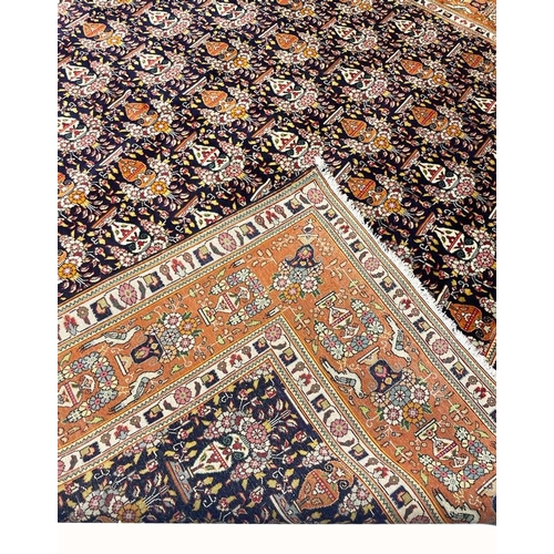 72 - FINE PERSIAN ROYAL ZILU SULTAN CARPET, 390cm x 300cm.