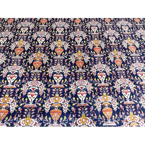 72 - FINE PERSIAN ROYAL ZILU SULTAN CARPET, 390cm x 300cm.