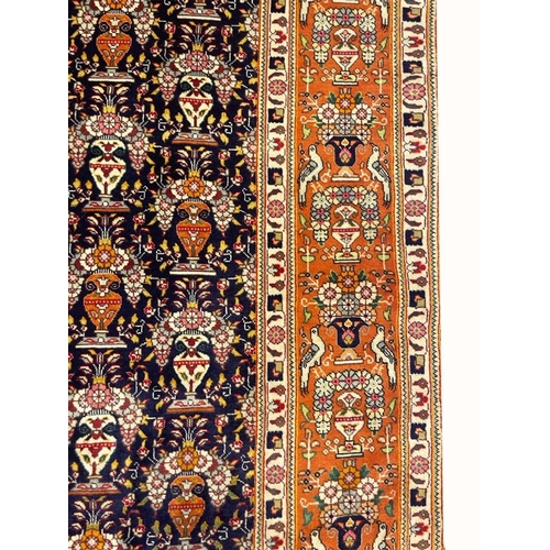 72 - FINE PERSIAN ROYAL ZILU SULTAN CARPET, 390cm x 300cm.