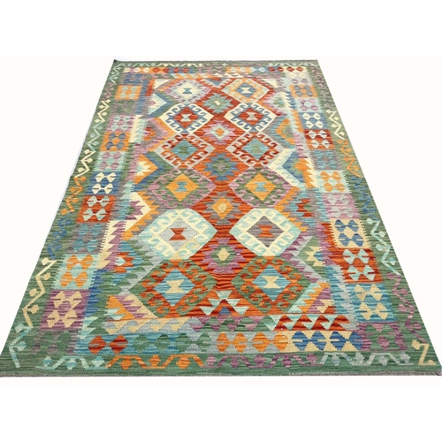 73 - FINE ANATOLIAN KILIM, 252cm x 172cm.