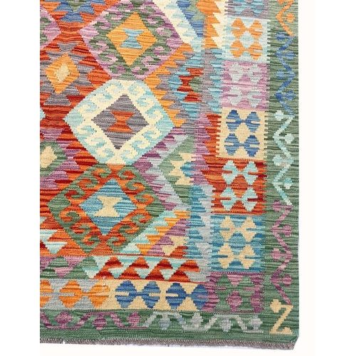 73 - FINE ANATOLIAN KILIM, 252cm x 172cm.