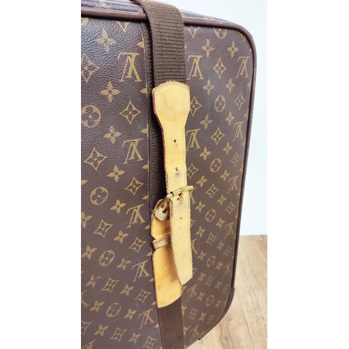 169 - LOUIS VUITTON SATELLITE 70 SUITCASE, made in France, monogram coated canvas with leather handle and ... 