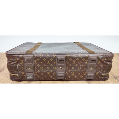 169 - LOUIS VUITTON SATELLITE 70 SUITCASE, made in France, monogram coated canvas with leather handle and ... 