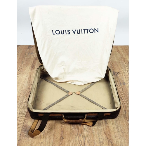 169 - LOUIS VUITTON SATELLITE 70 SUITCASE, made in France, monogram coated canvas with leather handle and ... 