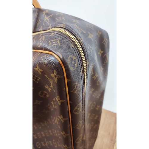 166A - LOUIS VUITTON SIRIUS 55 SUITCASE, made in France, monogram coated canvas with leather handles and al... 