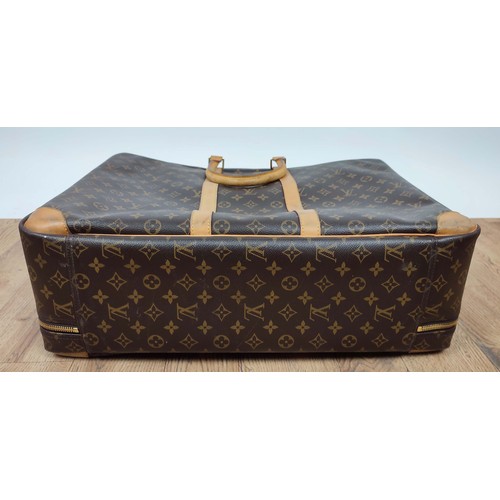 LOUIS VUITTON SIRIUS 55 SUITCASE made in France monogram coated