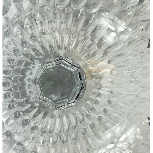 30 - WILLIAM YEOWARD, Salome covered centre piece, cut crystal, RRP £6.265, 50cm H.