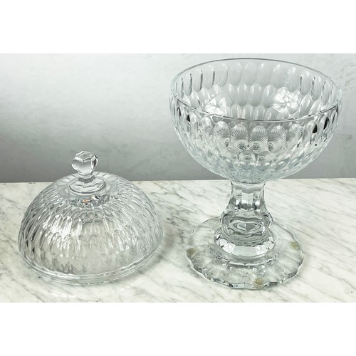 30 - WILLIAM YEOWARD, Salome covered centre piece, cut crystal, RRP £6.265, 50cm H.