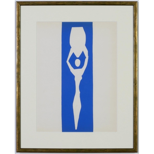 523 - HENRI MATISSE, a set of four Blue nudes, original lithographs from the 1954 edition after Matisse's ... 