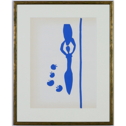 523 - HENRI MATISSE, a set of four Blue nudes, original lithographs from the 1954 edition after Matisse's ... 