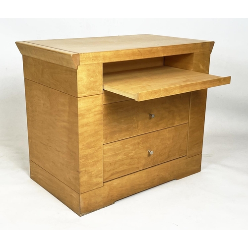 443 - GIORGETTI BEDSIDE CHESTS, a pair, designed by Chi Wing Lo, 58cm H x 70cm x 42cm. (2)