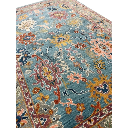 94 - FINE CONTEMPORARY OUSHAK RUG, 220cm x 150cm.