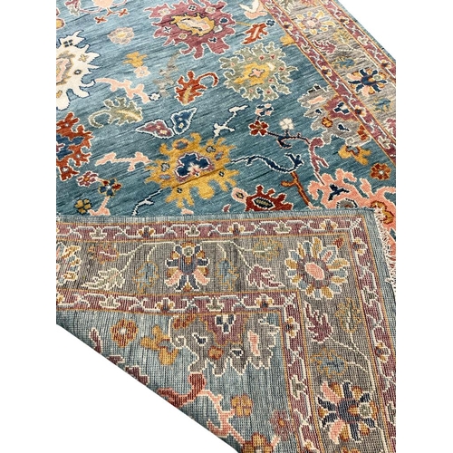 94 - FINE CONTEMPORARY OUSHAK RUG, 220cm x 150cm.