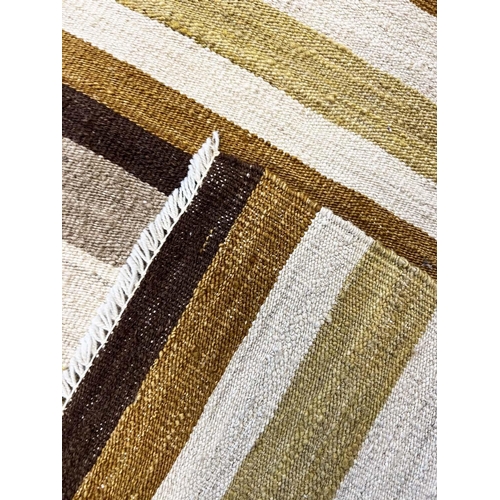 103 - CONTEMPORARY KILIM, 295cm x 243cm.