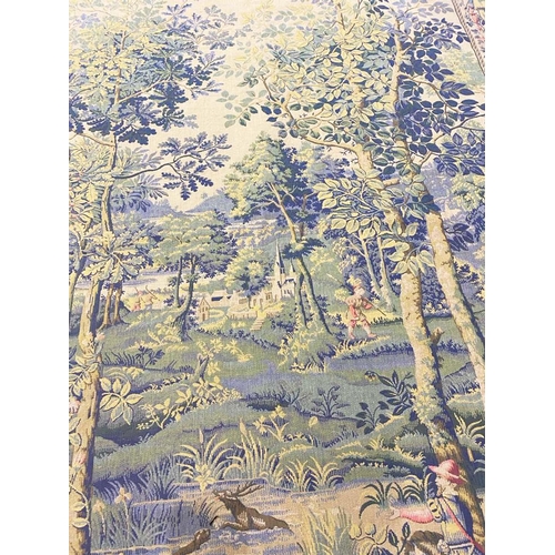 98 - VINTAGE FLEMISH DESIGN TAPESTRY, 182cm x 131cm.