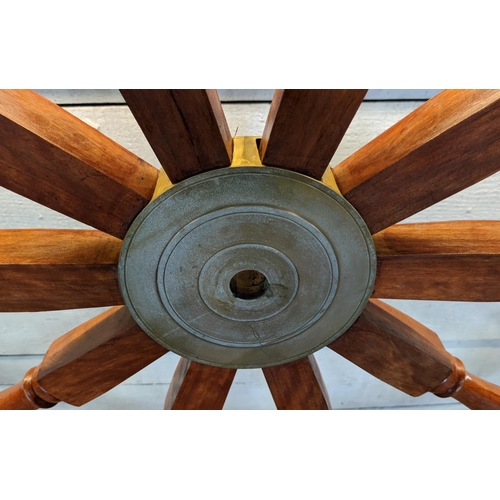 353 - REPRODUCTION SHIPS WHEEL, 180cm.