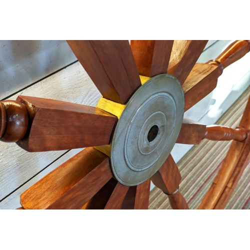 353 - REPRODUCTION SHIPS WHEEL, 180cm.