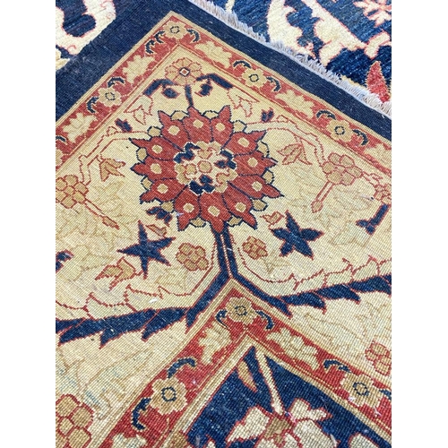 174 - FINE PERSIAN GAROUS DESIGN CARPET, 420cm x 303cm.