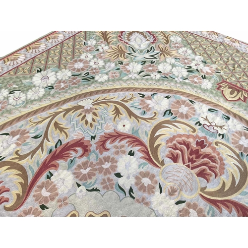 180 - FINE SAVONNERIE DESIGN NEEDLEPOINT CARPET, 580cm x 420cm.