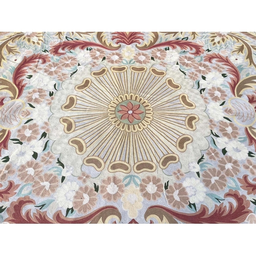 180 - FINE SAVONNERIE DESIGN NEEDLEPOINT CARPET, 580cm x 420cm.