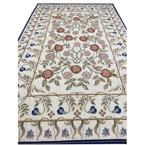 184 - FINE PORTUGUESE CARPET, 270cm x 180cm.