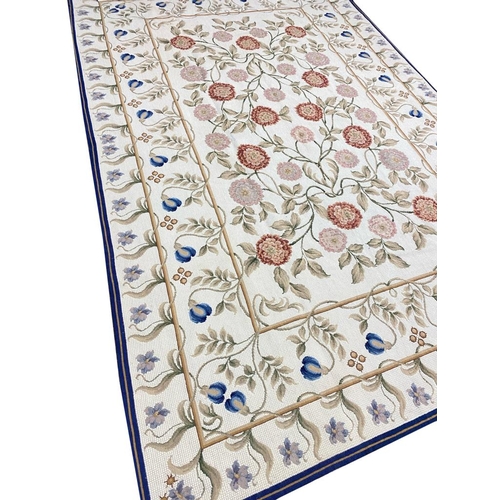 184 - FINE PORTUGUESE CARPET, 270cm x 180cm.