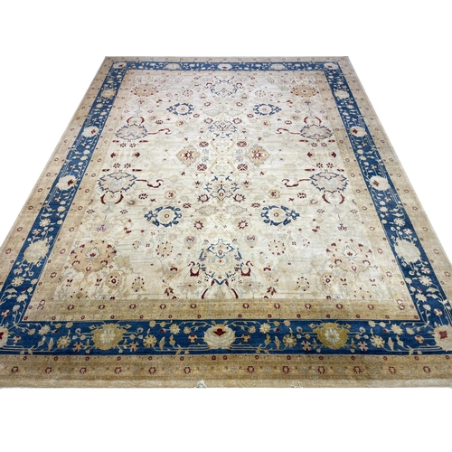 188 - VERY FINE SAFAVID SHAH-ABBAS DESIGN HAJI-JALLY CARPET, 476cm x 370cm.