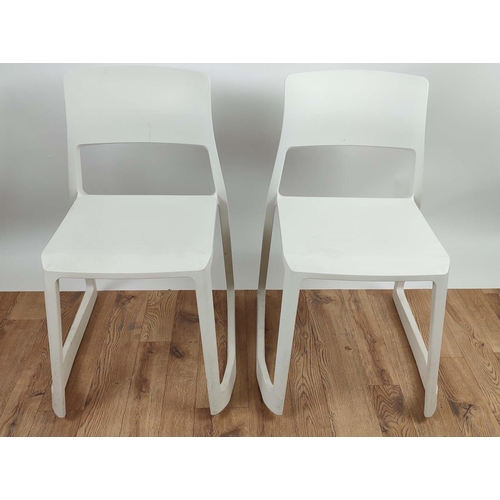 412 - VITRA TIPTON CHAIRS, a set of eight, by Edward Barber and Jay Osgerby, 79cm H each approx. (8)