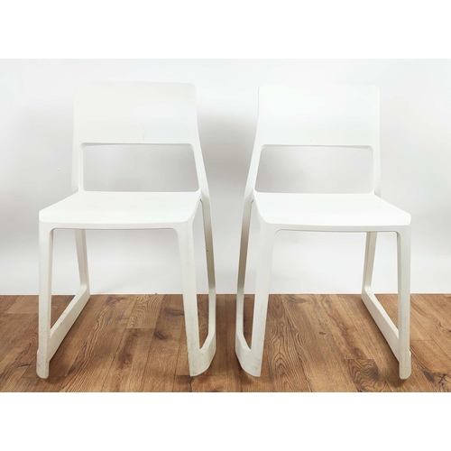 412 - VITRA TIPTON CHAIRS, a set of eight, by Edward Barber and Jay Osgerby, 79cm H each approx. (8)