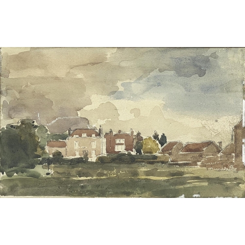 75 - PHILIP WILSON STEER (British 1860-1942), 'Islengham' watercolour, 20cm x 30cm, framed, provenance: T... 