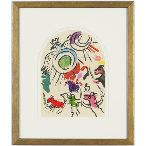 165 - MARC CHAGALL, The Twelve Tribes, 12 lithographs in colour, printed in Paris by Mourlot, 1962, 36.5 x... 