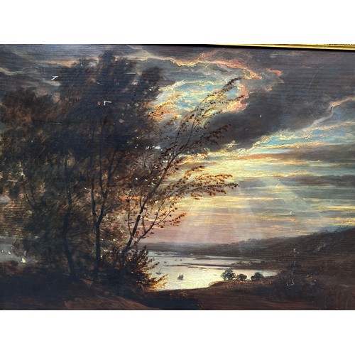 72 - MANNER OF JOHN CONSTABLE RA (British 1776-1837), 'View of Leigh from Prittlewell Southend', oil on p... 