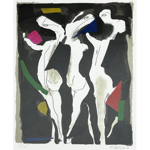 146 - MARINO MARINI (1901-1980), 'Le sacre de printemps', lithograph, 33.5cm x 26cm, signed and numbered i... 