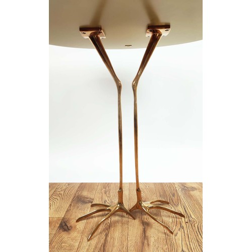 401 - CASSINA TRACCIA TABLE BY MERET OPPENHEIM, 64cm x 68cm x 53cm.