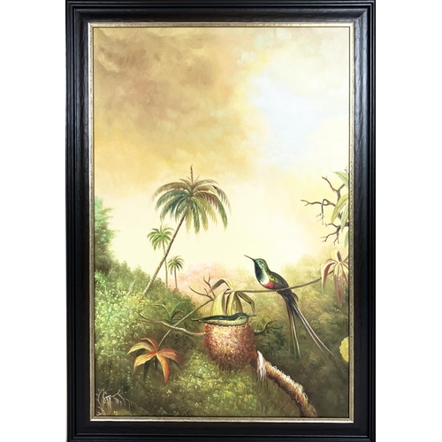 AFTER MARTIN HEADE JOHNSON (18-19-1904) 'Birds of the Tropics - Black ...