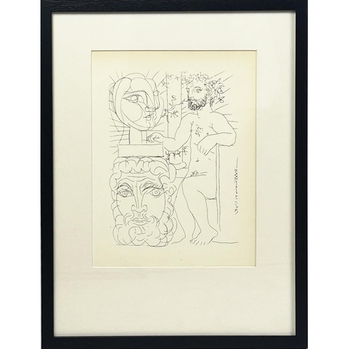 149 - PABLO PICASSO, 'Vollard suite 1930-7', a set of six lithographs, 27cm x 20cm, framed. (6)