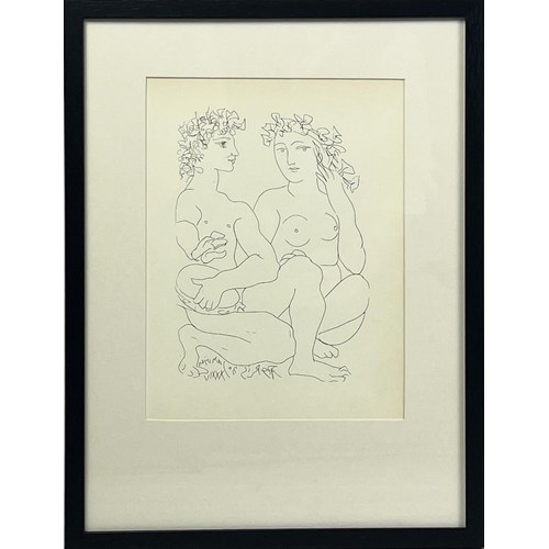 149 - PABLO PICASSO, 'Vollard suite 1930-7', a set of six lithographs, 27cm x 20cm, framed. (6)