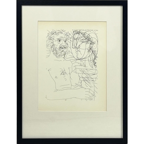 149 - PABLO PICASSO, 'Vollard suite 1930-7', a set of six lithographs, 27cm x 20cm, framed. (6)