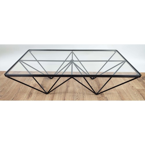 495 - AFTER PAOLO PIVA AVANDA STYLE TABLE, 30cm H x 100cm W x 54cm D.