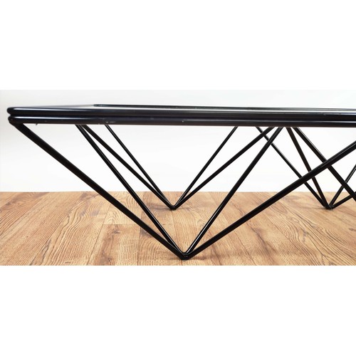 495 - AFTER PAOLO PIVA AVANDA STYLE TABLE, 30cm H x 100cm W x 54cm D.