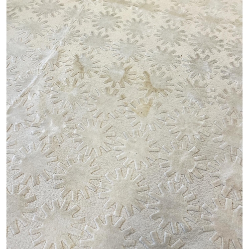 111 - MARTHA STEWART CONTEMPORARY CARPET, 410cm x 292cm, Constellation/Milky way, wool, silk and linen.