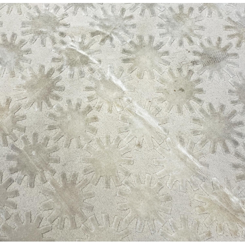 111 - MARTHA STEWART CONTEMPORARY CARPET, 410cm x 292cm, Constellation/Milky way, wool, silk and linen.