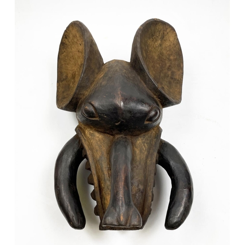 14 - ELEPHANT MASK (Cameroon), 53cm H.