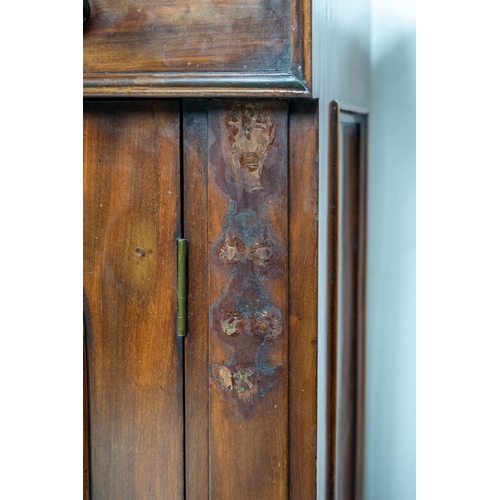 153 - SIDE CABINET, Victorian mahogany, with hinged top, dummy drawer, door and cellarette drawers, 66cm x... 