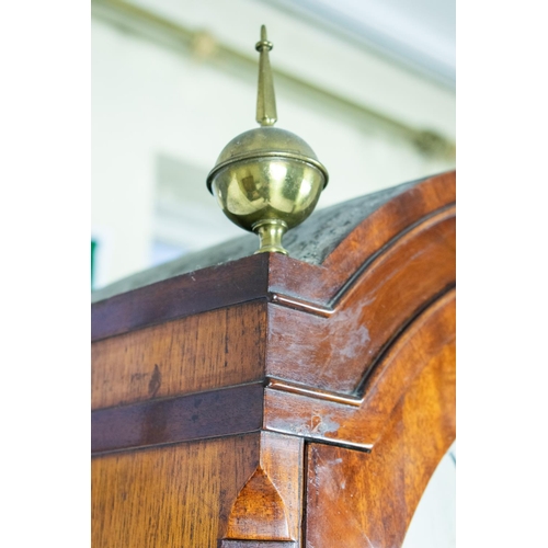 160 - LONGCASE CLOCK, 50cm x 23cm x 225cm H, second quarter 19th century mahogany, by Richard Passmore of ... 