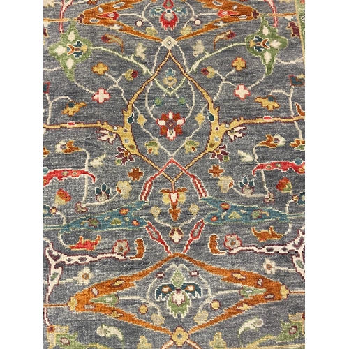 92 - FINE CONTEMPORARY GAROUS DESIGN CARPET, 278cm x 182cm.