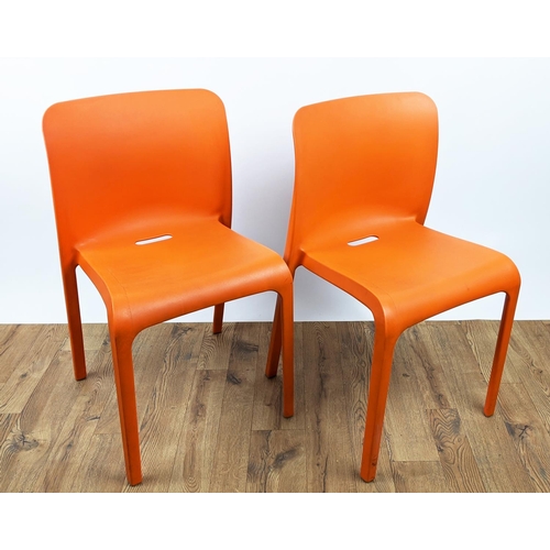 497 - ORIGIN POP CHAIRS, a set of eight, by Nick Pearson, 81cm H, 81cm H. (8)