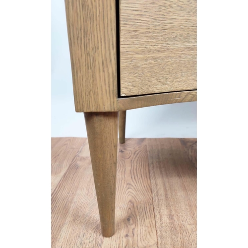 348 - JULIAN CHICHESTER BEDSIDE TABLES, a pair, each 61cm W x 46cm D x 68cm H. (2)