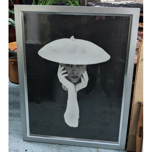 370 - UNTITLED FASHION PHOTOPRINT, framed, 132cm x 102cm.